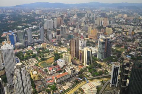 KL from Communications tower